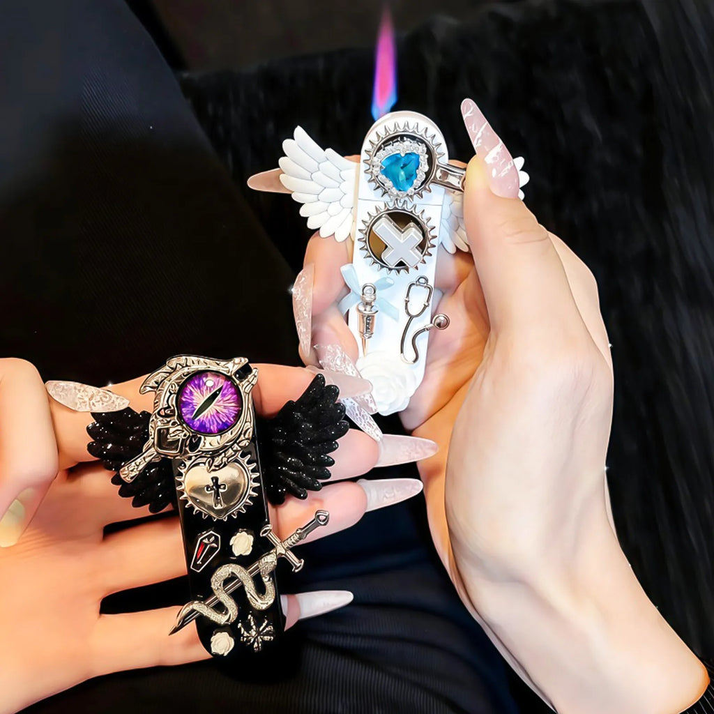 Demon Gear Lighter - Doublegear: metal lighter with demon Gear Lighter - Doublegear.