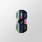 Tactical Zinc Alloy Dual Arc Igniter Kinetic Spinner EDC Multi-Tool