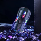 Tactical Zinc Alloy Dual Arc Igniter Kinetic Spinner EDC Multi-Tool