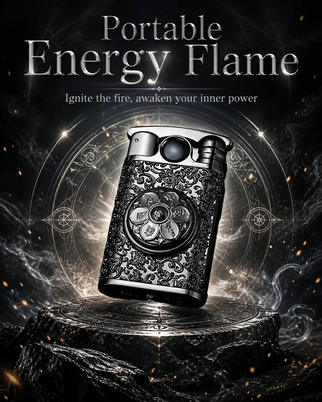 Six-Character Mantra Energy flame – Darkfire Plasma