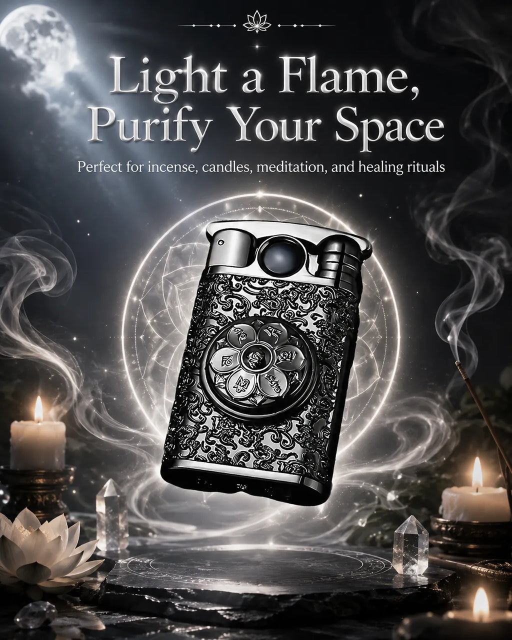 Six-Character Mantra Energy flame – Darkfire Plasma