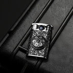 Six-character Mantra Lighter - Darkfire—metal lighter with six-character Mantra Lighter - Darkfire.
