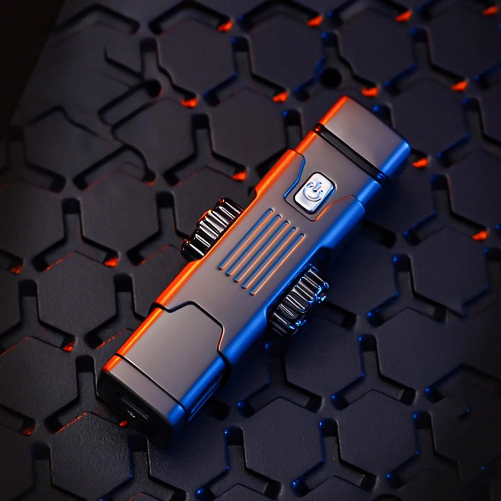 Mech-Core Fidget Spinner Plasma Igniter Neon LED Atmosphere Tactical Igniter